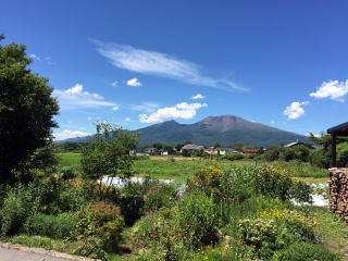 夏の浅間山